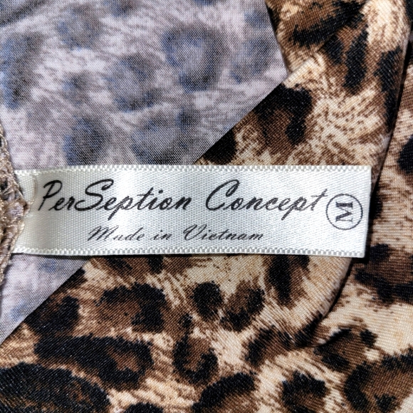 PerSeption Concept Mockneck Sleeveless Blouse - Picture 5 of 5